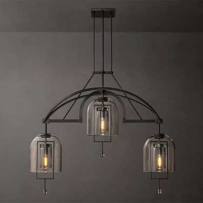Fulcrum Modern Linear Chandelier