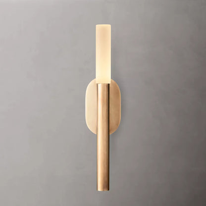 Rousseau Glass Brass Sconce