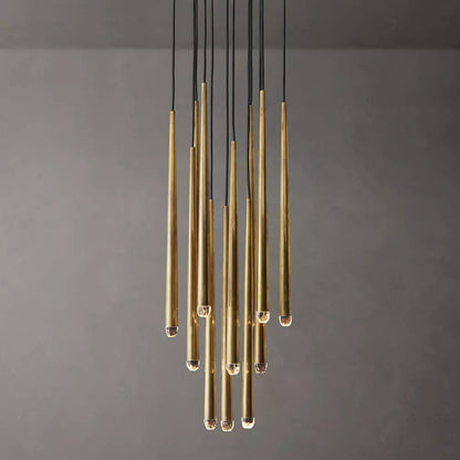 Modern Tapered Cluster Chandelier
