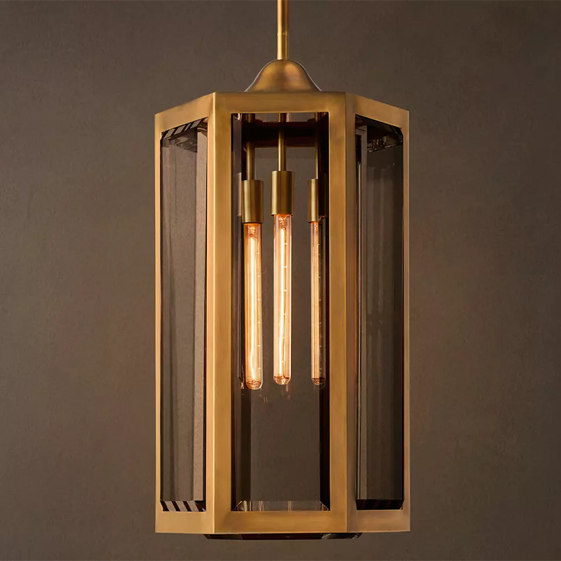 Modern Brass Pendant