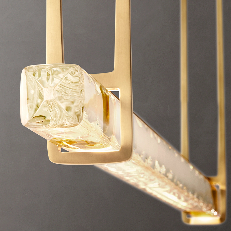 Audubon Crystal Linear Chandelier