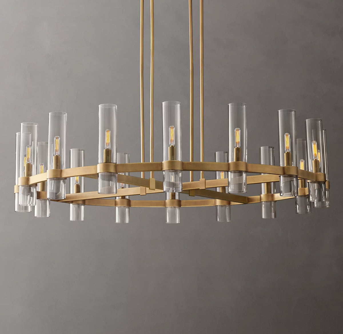 Ravelle Modern Round Chandelier