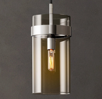 Ravelle Clear Glass Pendant Light