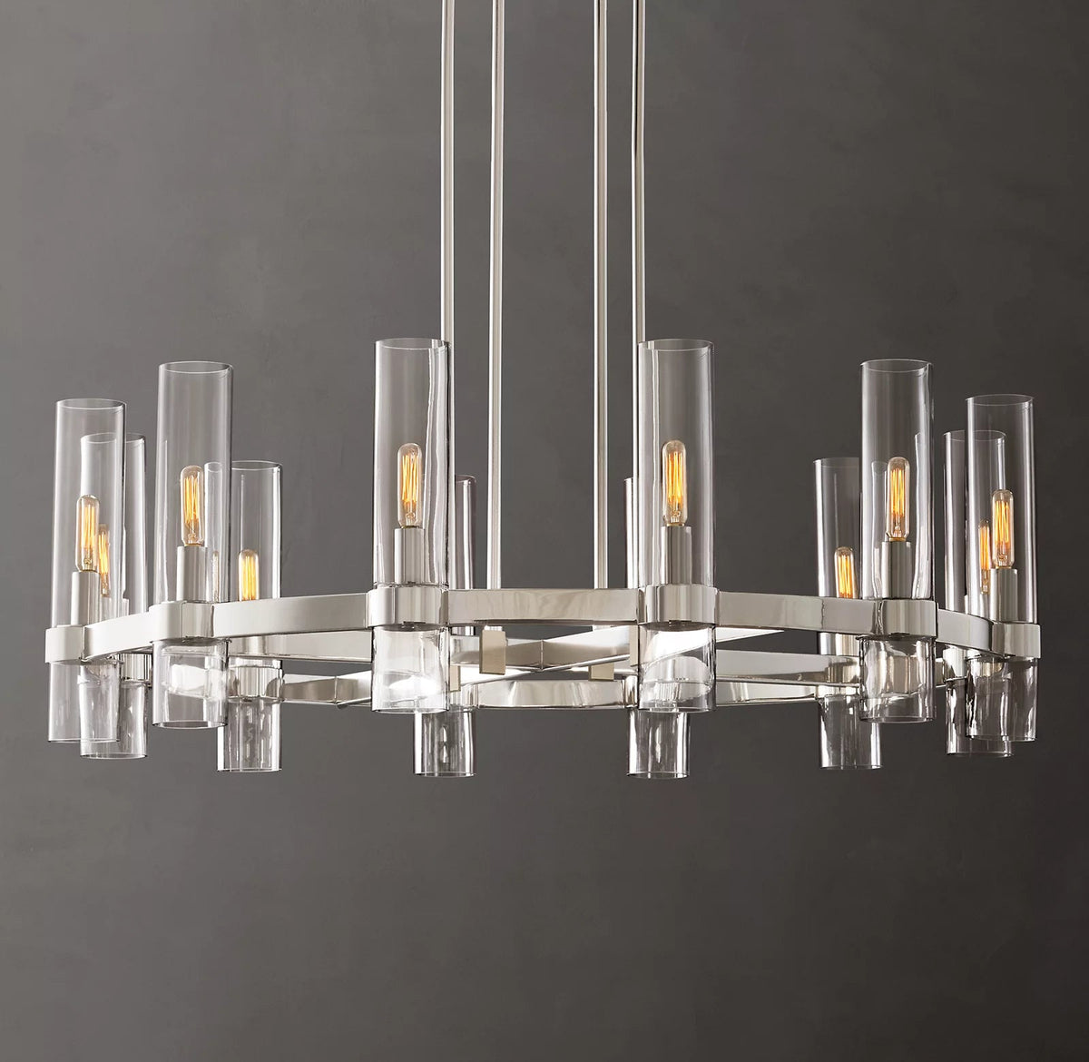 Ravelle Modern Round Chandelier
