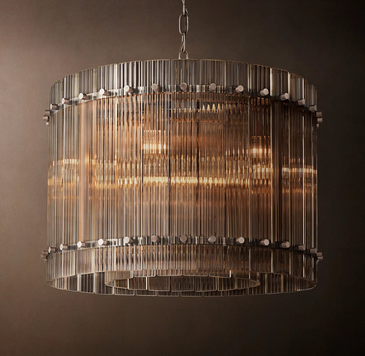 San Marco Modern Glass Round Chandelier