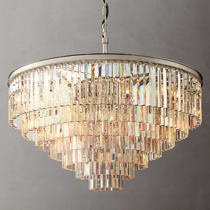 Odeon Art Deco Round Chandelier