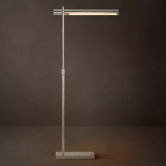 Aliso Minimalist Brass Floor Lamp