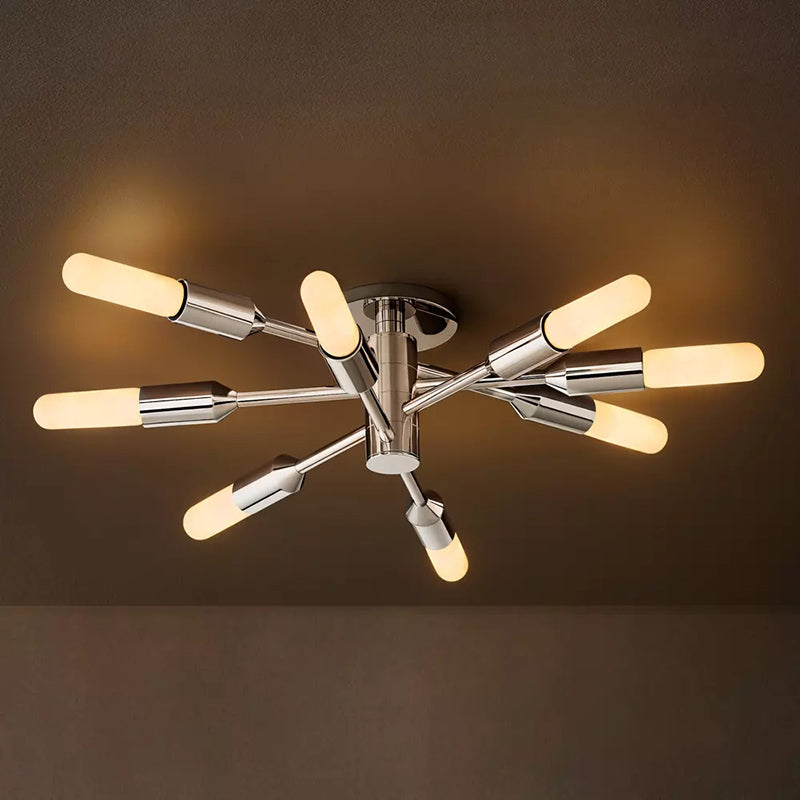 Arnaud Modern Brass Flush Mount