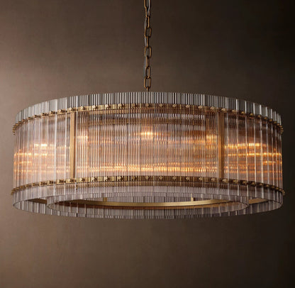 San Marco Modern Glass Round Chandelier