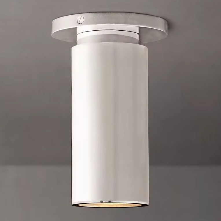 Modern Brass Flush Mount