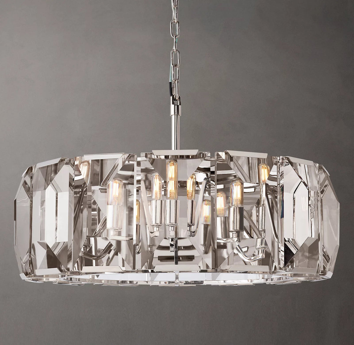 Harlow Crystal Round Chandelier