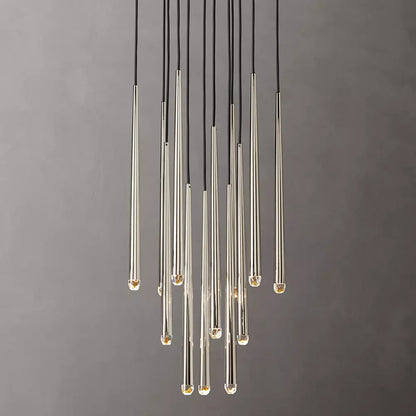 Modern Tapered Cluster Chandelier