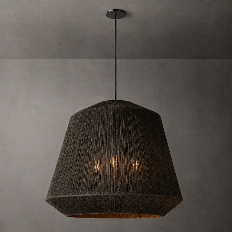 Organic Modern Jute Pendant
