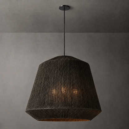 Organic Modern Jute Pendant
