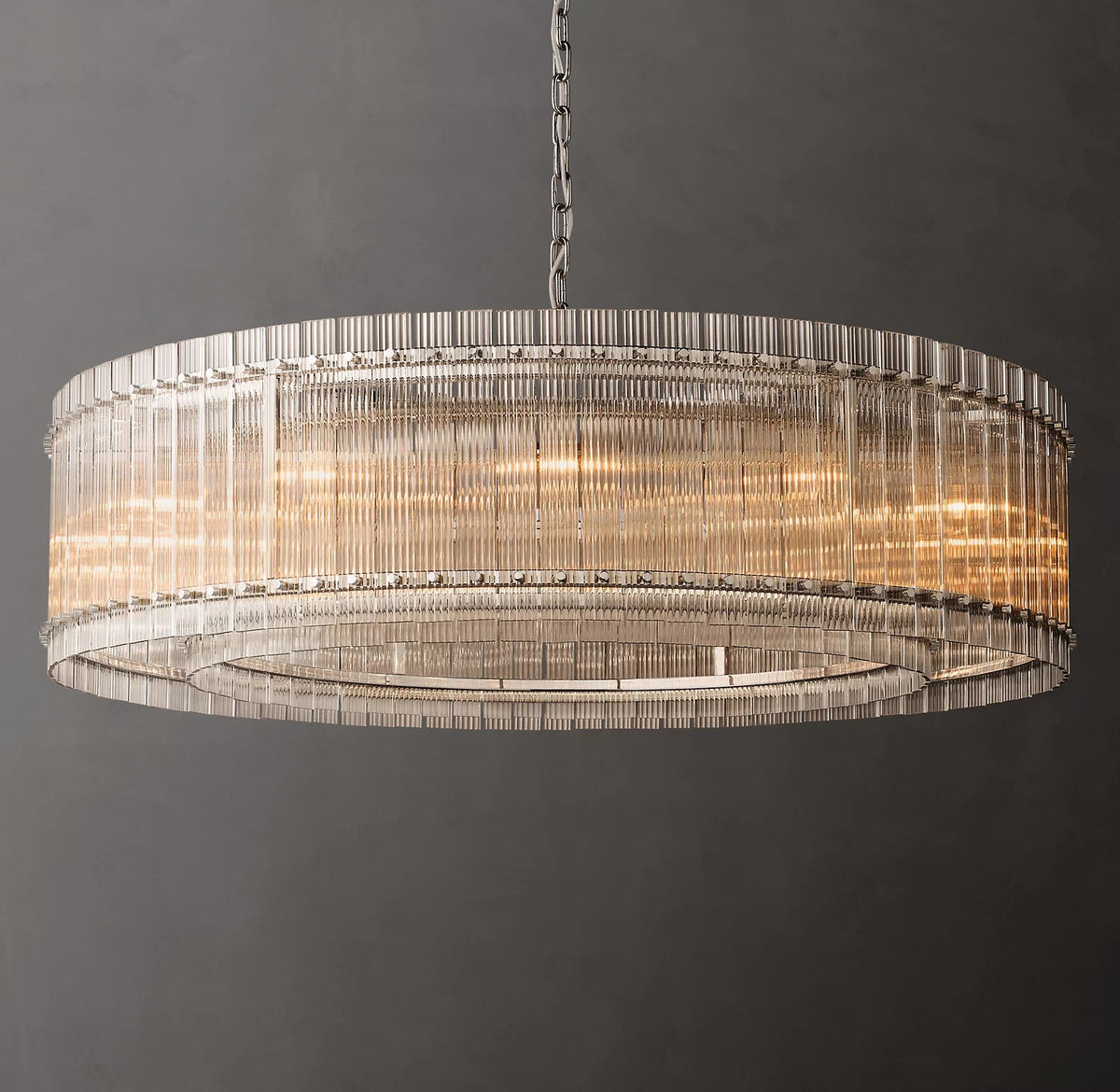 San Marco Modern Glass Round Chandelier