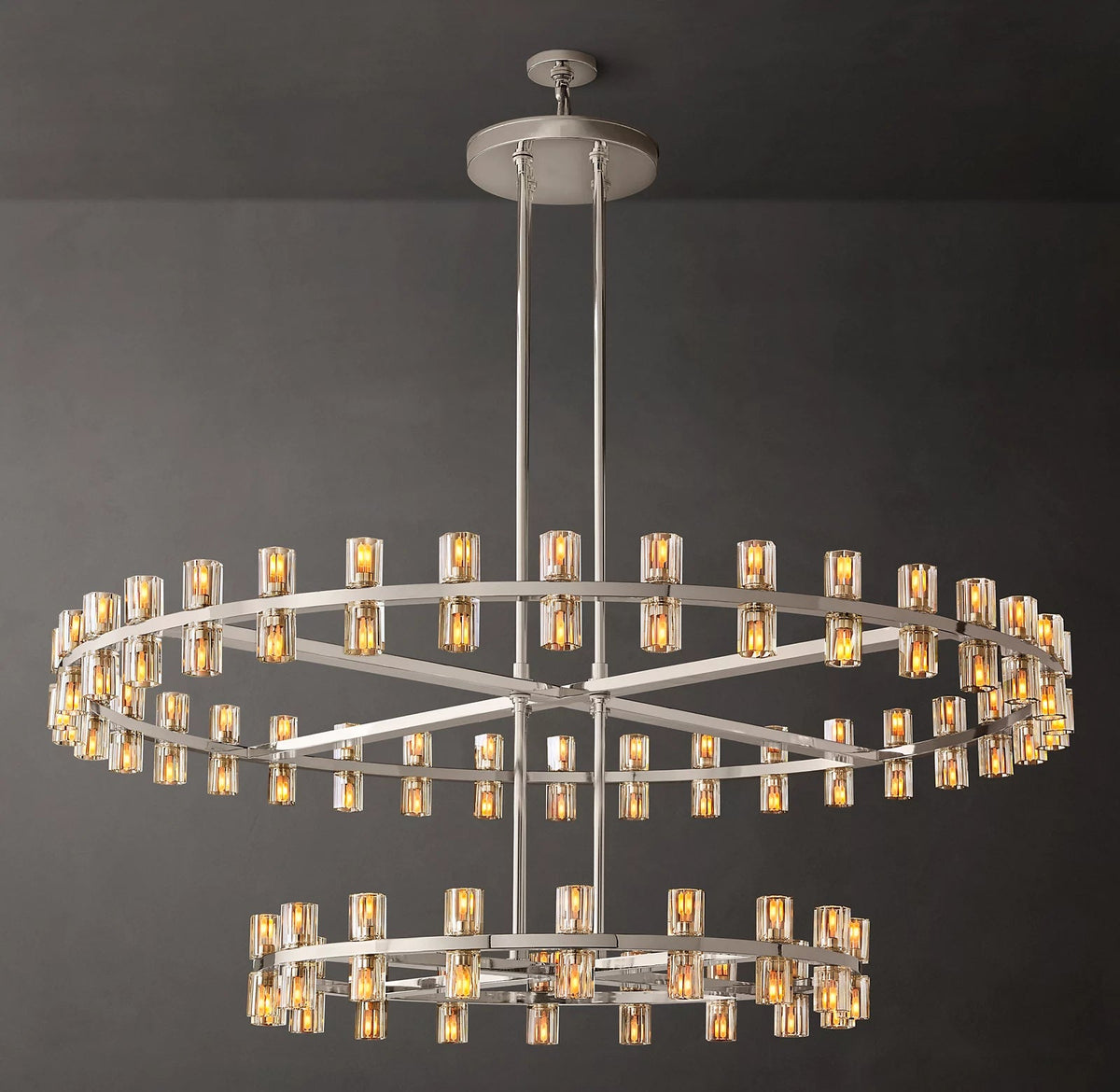 Arcachon Two-Tier Round Chandelier