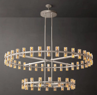 Arcachon Two-Tier Round Chandelier
