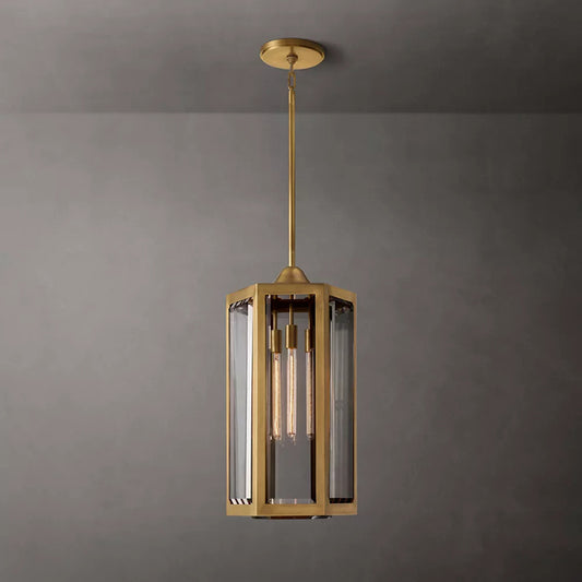 Modern Brass Pendant