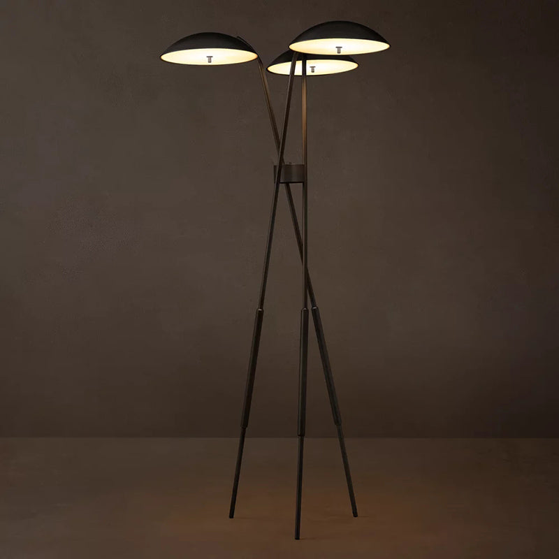Carlson Three-Light Floor Lamp