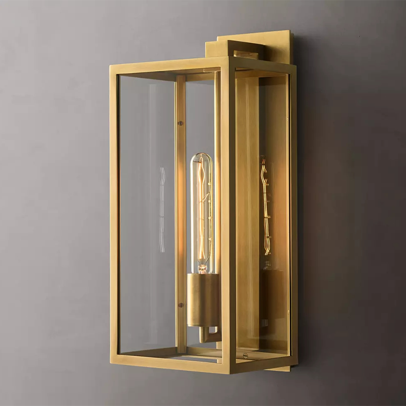 Glass Waterproof Wall Sconce