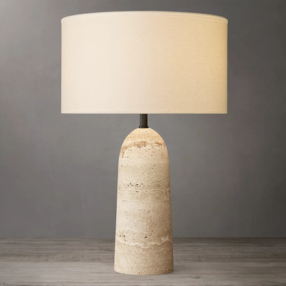 Sarezzo Tapered Stone Table Lamp