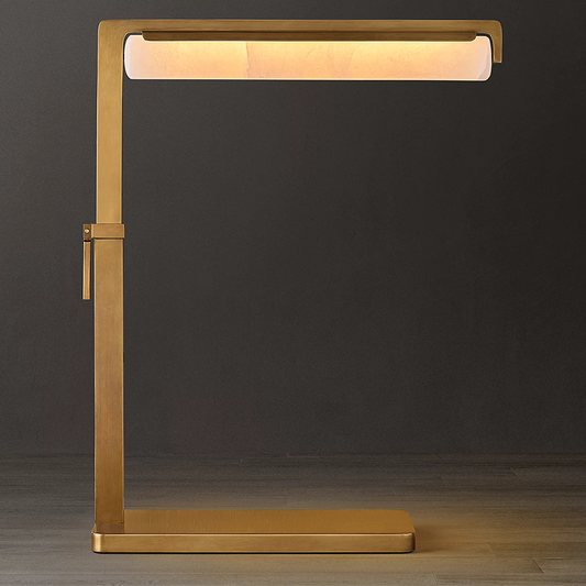 Audubon Adjustable Alabaster Table Lamp