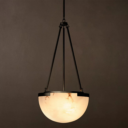 Bowl Alabaster Pendant Light