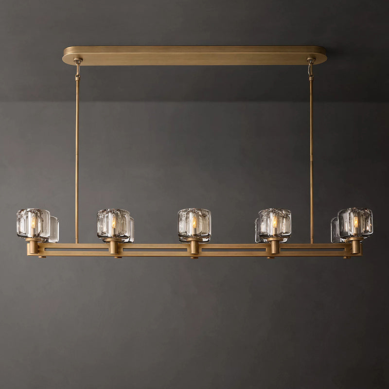 Demaret Double-Tier Linear Chandelier