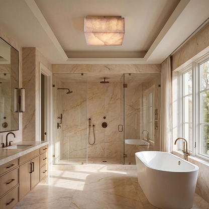 Rivage Lueur Square Flush Mount