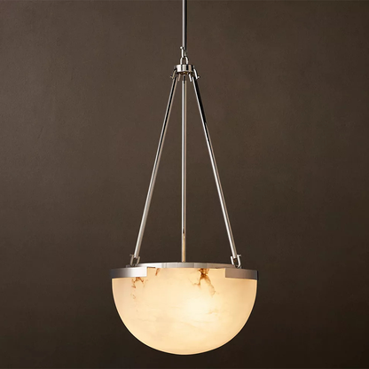 Bowl Alabaster Pendant Light