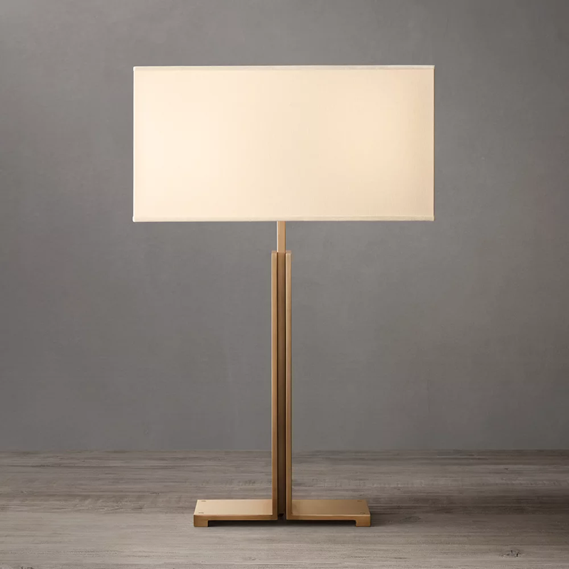 Dimmable Linen Shade Table Lamp