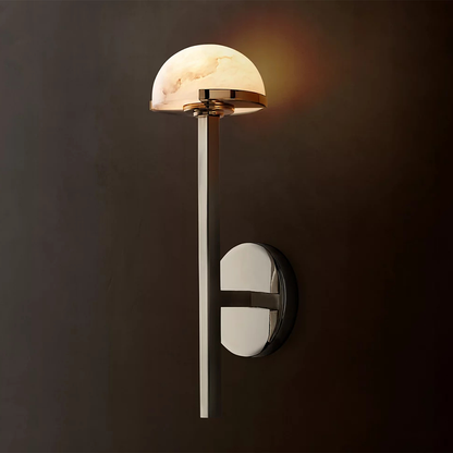 Modern Alabaster Wall Sconce