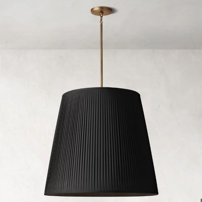 Silk Shade Pendant Light