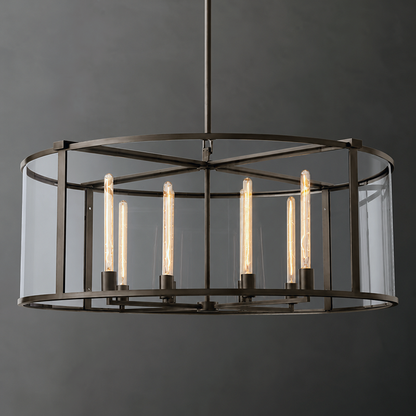 Beckman Modern Round Chandelier