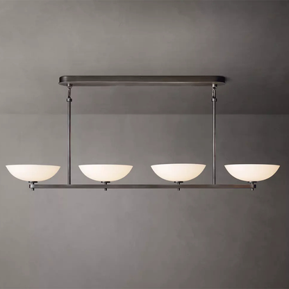 Ceramic Linear Dining Chandelier