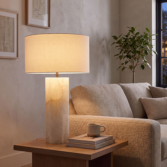 Modern Alabaster Table Lamp