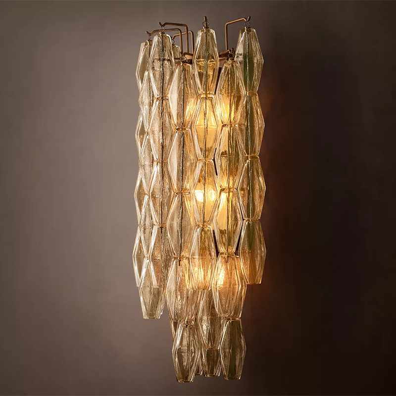 Chiara Modern Glass Wall Sconce