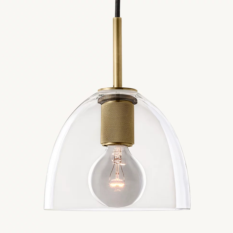 Modern Glass Island Pendant