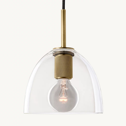 Modern Glass Island Pendant
