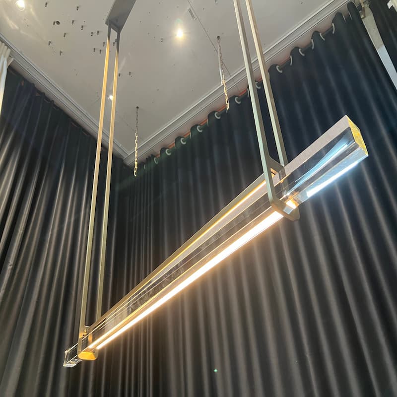 Audubon Crystal Linear Chandelier