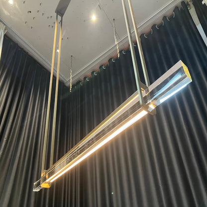 Audubon Crystal Linear Chandelier