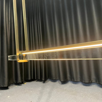 Audubon Crystal Linear Chandelier