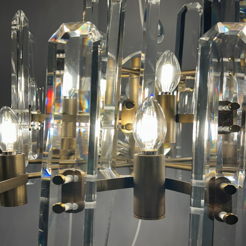 Bonnington Modern Round Chandelier