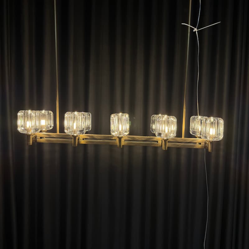 Demaret Double-Tier Linear Chandelier