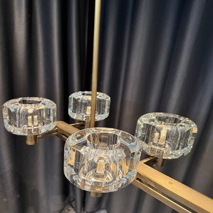 Demaret Double-Tier Linear Chandelier