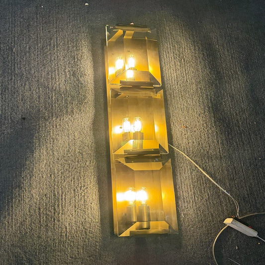 Harlow Crystal Triple Sconce