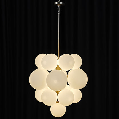Luxury Globe Glass Chandelier