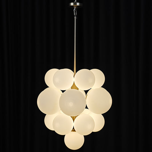 Luxury Globe Glass Chandelier