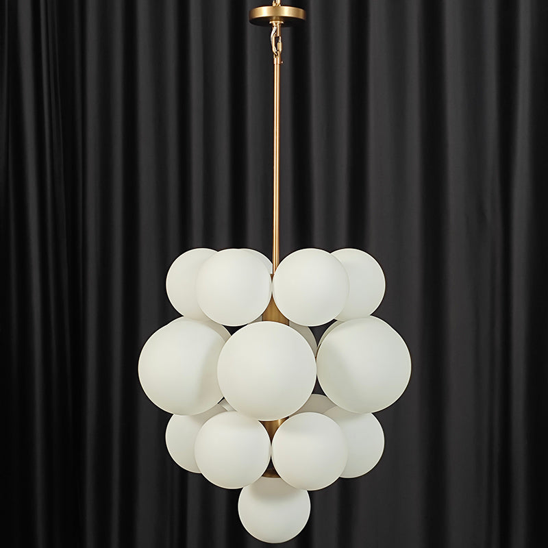 Luxury Globe Glass Chandelier