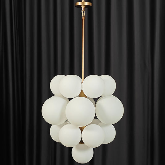 Luxury Globe Glass Chandelier